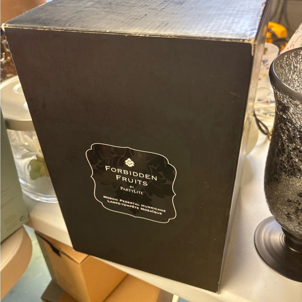 NEW Partylite Forbidden Fruits vase